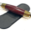 Cargar imagen en el visor de la galería, Cuchillo artesanal le Tonneau (tipo barril ) en madera de Nogal.