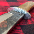 Cargar imagen en el visor de la galería, Cuchillo Custom “Southern Bowie” Nil Fonsere, cachas ataúd en carnero