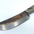 Cargar imagen en el visor de la galería, Cuchillo Period Knives Nil Fonsere, cachas carnero y acero O1 con salpicaduras de cobre.