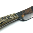 Cargar imagen en el visor de la galería, Cuchillo Period Knives Nil Fonsere, cachas carnero y acero O1 con salpicaduras de cobre.