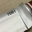 Cargar imagen en el visor de la galería, Cuchillo Scagel Bowie Green Canvas Micarta