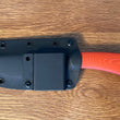 Cargar imagen en el visor de la galería, Cuchillo Garcimonte GMT Worker en cachas micarta naranja y funda Kydex