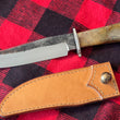 Cargar imagen en el visor de la galería, Cuchillo Custom “Southern Bowie” Nil Fonsere, cachas ataúd en carnero