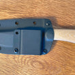 Cargar imagen en el visor de la galería, Cuchillo Garcimonte GMT Worker en cachas micarta rag coyote y funda Kydex