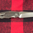 Cargar imagen en el visor de la galería, Navaja Iberian Integral Titanio Bastard Knives, diseño Queirós edición 1/20