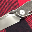 Cargar imagen en el visor de la galería, Navaja Iberian Integral Titanio Bastard Knives, diseño Queirós edición 1/20