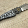 Cargar imagen en el visor de la galería, Navaja Gitano Gen 2, edición única, customizada a mano Por Gudy Van Poppel, Fat Carbon/Magnacut/ Titanio