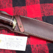 Cargar imagen en el visor de la galería, Cuchillo Custom Sog Mac V de Paco Margarit, cuero y latón
