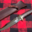 Cargar imagen en el visor de la galería, Cuchillo Custom Sog Mac V de Paco Margarit, cuero y latón