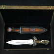 Cargar imagen en el visor de la galería, Cuchillo Muela lujo “Agarre”, (Número serie 25 especial 2025) Oro y Plata, edición limitada 250 piezas