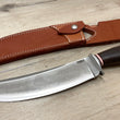 Cargar imagen en el visor de la galería, Cuchillo Scagel Bowie Green Canvas Micarta