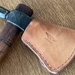 Cargar imagen en el visor de la galería, Hacha Tomahauk custom de Nil Fonseré, Tiger Maple con motivos tribales
