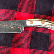 Cargar imagen en el visor de la galería, Cuchillo Trapper de Nil Fonsere, Viga encajada en Sambar