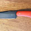 Cargar imagen en el visor de la galería, Cuchillo Garcimonte GMT Worker en cachas micarta naranja y funda Kydex