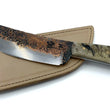 Cargar imagen en el visor de la galería, Cuchillo Period Knives Nil Fonsere, cachas carnero y acero O1 con salpicaduras de cobre.