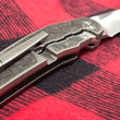 Cargar imagen en el visor de la galería, Navaja Iberian Integral Titanio Bastard Knives, diseño Queirós edición 1/20