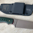 Cargar imagen en el visor de la galería, Cuchillo Skinner GMT Garcimonte, cachas micarta verde y funda Kydex