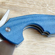 Cargar imagen en el visor de la galería, 🔪 Navaja Barbudo CigarCutter Blue Micarta – Edición Limitada