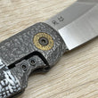 Cargar imagen en el visor de la galería, Navaja Gitano Gen 2, edición única, customizada a mano Por Gudy Van Poppel, Fat Carbon/Magnacut/ Titanio