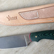 Cargar imagen en el visor de la galería, Cuchillo Skinner GMT Garcimonte, cachas micarta verde y funda piel