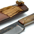 Cargar imagen en el visor de la galería, Cuchillo enterizo forjado Tiger Maple de Nil Fonsere