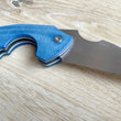 Cargar imagen en el visor de la galería, 🔪 Navaja Barbudo CigarCutter Blue Micarta – Edición Limitada