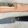 Cargar imagen en el visor de la galería, Cuchillo AS de diamantes GMT Garcimonte cachas granadillo y funda de piel