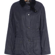Cargar imagen en el visor de la galería, Chaqueta encerada Barbour Beadnell para mujer color AZUL Navy