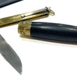 Cargar imagen en el visor de la galería, Cuchillo artesanal le Tonneau (tipo barril ) en madera de Ébano.
