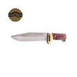 Cargar imagen en el visor de la galería, Cuchillo Muela Plegable PL-18R Madera Prensada Coral y Latón - Safari Master Andorra