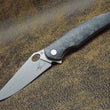 Cargar imagen en el visor de la galería, Navaja Raven Mini Alexander Cheburkov fatcarbon y acero SV90
