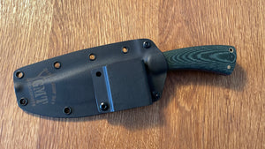 Cuchillo Garcimonte Worker GMT en cachas micarta verde y funda Kydex