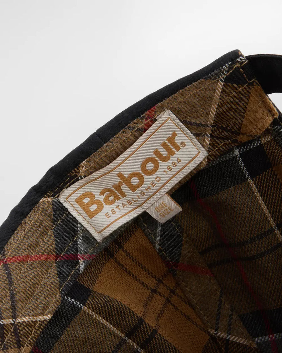 Gorra encerada Barbour deportiva Belsay Wax