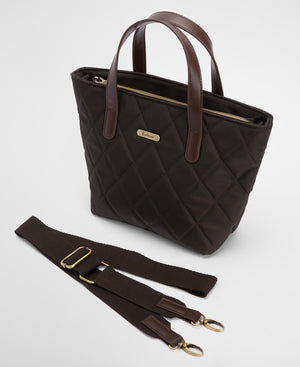 Mini Bolso Barbour tote acolchado