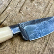 Cargar imagen en el visor de la galería, Cuchillo Lil Buddy Damasco y Sambar de Nil Fonsere
