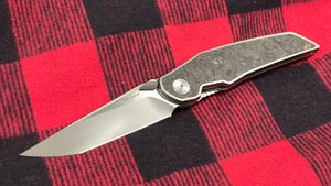 Navaja Iberian Integral Titanio Bastard Knives, diseño Queirós edición 1/20