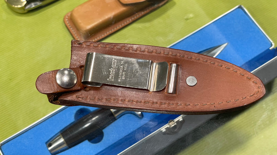 Cuchillo Kershaw Trapper mango madera 90’s