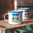 Cargar imagen en el visor de la galería, Taza Roselli Blanco Azul 2026
