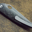 Cargar imagen en el visor de la galería, Navaja Raven Mini Alexander Cheburkov fatcarbon y acero SV90
