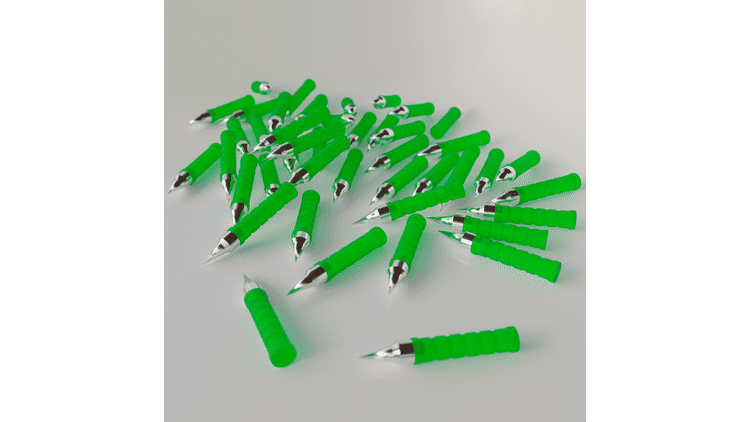 🏹 Dardos de Aire Comprimido Umarex Cal. 4,5 mm – Pack 100 uds (Rojo/Verde)