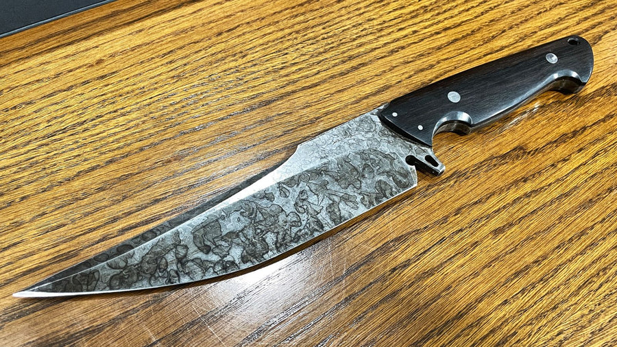 Cuchillo Macho Riojano 'El Sucio' de Miguel Barbudo. Modelo único hecho a mano