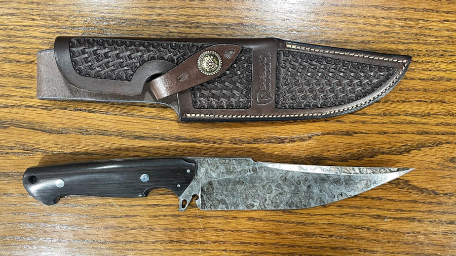 Cuchillo Macho Riojano 'El Sucio' de Miguel Barbudo. Modelo único hecho a mano