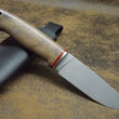 Cargar imagen en el visor de la galería, Cuchillo Caza Puukko Alexander Cheburkov, Nogal y acero H12MF
