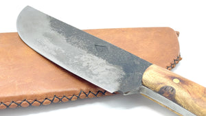 Cuchillo Custom Mango Algarrobo acero O1 de Nil Fonsere