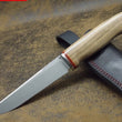 Cargar imagen en el visor de la galería, Cuchillo de Caza Alexander Cheburkov raíz de Nogal, acero H12MF
