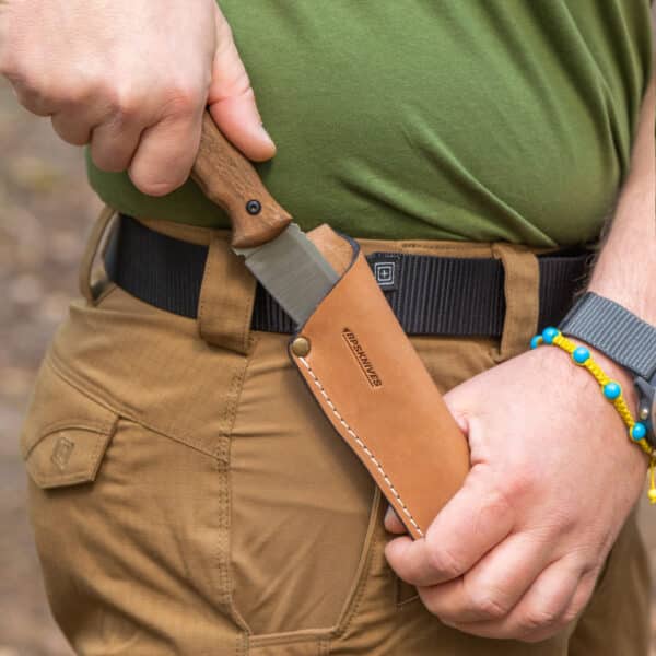CUCHILLO DE CAMPING DE ACERO HK4 D2 CSH (BPS Knives)