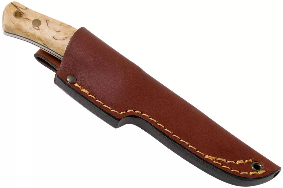 Cuchillo Sueco Casström N.10 de abedul rizado de selección