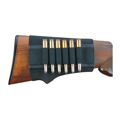 Canana portabalas para culata de rifle universal y calibre 243 win. hasta 375 H&H, de 6 tiros