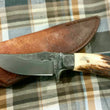 Cargar imagen en el visor de la galería, Cuchillo Skinner Forjado Nil Fonsere, Sambar premium y guarda G
