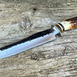 Cargar imagen en el visor de la galería, Cuchillo Behring Custom mod. Fighter, mango Sambar dos fundas
